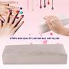 ANKROYU Striped Leather Manicure Hand Cushion, Silver view 4
