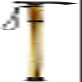 Folding Multifunctional Telescopic Walking Cane, Lightweight Non-Slip Cane for Older Men, Blue, Family Gift (Gold)