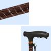 Crutch for Elderly Men, Lightweight Walking Cane, Single-Foot Crutch, Telescopic Aluminum Alloy, Bronze view 2