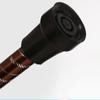 Crutch for Elderly Men, Lightweight Walking Cane, Single-Foot Crutch, Telescopic Aluminum Alloy, Bronze view 3