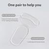Silicone Gel Heel Cushion Inserts for Women, Half Insoles for High Heels view 2