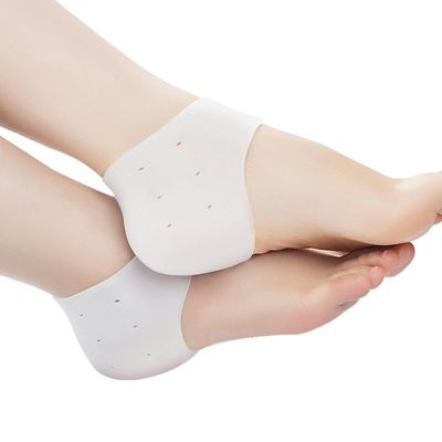 Silicone Heel Protectors for Plantar Fasciitis and Heel Pain