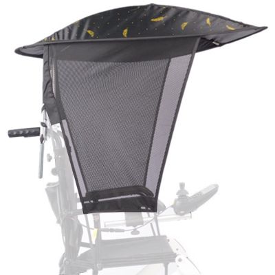 KhUKhu Umbrella Clamp for Electric Wheelchairs, UV-Resistant Sun and Rain Protection
