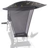KhUKhu Umbrella Clamp for Electric Wheelchairs, UV-Resistant Sun and Rain Protection view 1