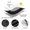 Waterproof Wheelchair Cover, 210D Oxford Fabric, Foldable UV and Dust Protection, Black-1 view 4