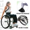 Wheelchair Push Rim Covers, 24-Inch Rear Wheel Covers, Non-Slip Silicone Grip Covers, 1 Pair view 2