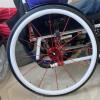KhUKhu 24-Inch Silicone Wheelchair Push Rim Covers, Non-Slip and Wear-Resistant view 1