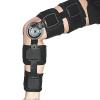 KhUKhu Foldable Knee Brace and Immobilizer, Adjustable for Left or Right Leg, Black view 1