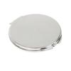 Tiuimk Small Round Metal Makeup Mirror, Korean Style, 70 x 7 mm, Silver view 4