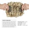 Bun Hairpiece Comb Clip-In Extension for Curly Hair, Messy Waves, Curly Buns and Synthetic Chignon Ponytail Extensions with Clips for Daily Use view 4