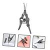 minkissy 4-Piece Eyebrow and Nose Hair Scissors Set for Men, Stainless Steel view 3