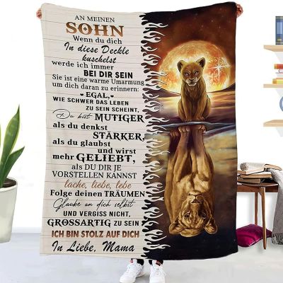 Wenuan Personalized Cozy Blanket for Son from Mother