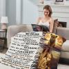 Personalized Super-Soft Flannel Blanket for Our Son from Mom and Dad view 4