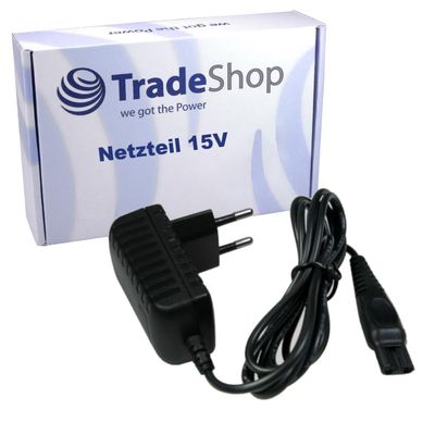 Trade-Shop AC Power Adapter Compatible with Philips SensoTec, SensoTouch, SensoTouch 2D, SensoTouch 3D, Series 6 and Series 7 Shavers