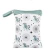 Treer Baby Wet Bag, Bohemian Rainbow, 30 x 40 cm, Double-Zip, Unicorn view 1