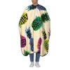 UNIOND Retro Pineapple Haircut Cape, Professional Salon Barber Cape, White, One Size, 140 x 168 cm view 1