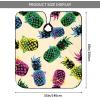 UNIOND Retro Pineapple Haircut Cape, Professional Salon Barber Cape, White, One Size, 140 x 168 cm view 2