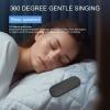 Bluetooth Pillow Speaker for Sleeping, Portable Sound Machine with Stereo Bass, Two Modes and Timer, Black view 3