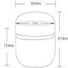 AGAATI Iron Pet Memorial Urn for Dogs, Cats and Small Pets view 2