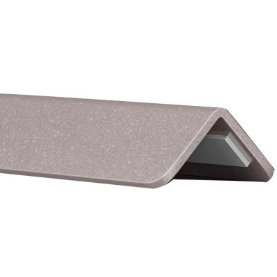 Aluminum Wall Corner Protector Strip, Self-Adhesive Edge Guard, Cuttable, Purple, 3.5 cm Wide