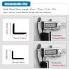 Aluminum Wall Corner Protector Strip, Self-Adhesive Edge Guard, Cuttable, Purple, 3.5 cm Wide view 2