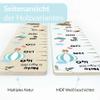 Holzura Personalized Wooden Height Chart for Children view 2