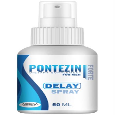 Adema Natural Pontezin Delay Spray for Men – Extra Strength, Fast-Acting, 50 mL