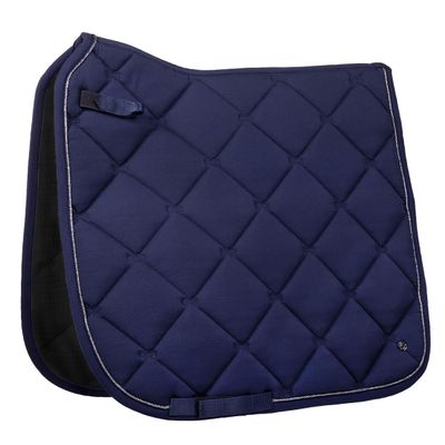 Presteq PerformNow Navy Saddle Pad - Dressage Full/WB