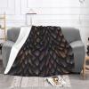 3D Brown Dragon Scale Fleece Throw Blanket, 80 x 60 in view 2