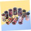 FOMIYES 30-Roll Floral Nail Art Transfer Stickers view 2