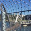 POCHY Window Cat Safety Net 2 x 8 m, Wire-Reinforced Balcony, Stairway and Fall-Protection Net, Wear-Resistant (10 cm Mesh, 2 x 3 m / 6.6 x 9.8 ft) view 1