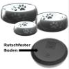 Dog Bowl for Small and Large Dogs - Food/Water Bowl S/M/L, Non-Slip (S 330 ml, Black) view 2