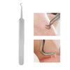 Watris Veiyi Blackhead Tweezers, Stainless Steel Curved Hook Extractor view 1