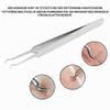 Watris Veiyi Blackhead Tweezers, Stainless Steel Curved Hook Extractor view 4