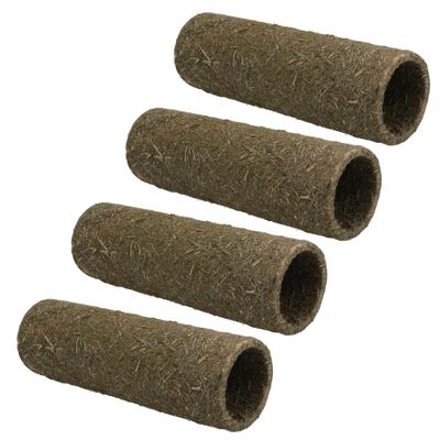 Hay 'n' Hide Tunnel for Hamsters and Mice, Extra Small, 4 Count