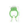Healeved Nose Clips for Nosebleeds, 36 Pieces, Portable Foam Clamps, Green and Blue view 2
