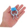 Healeved Nose Clips for Nosebleeds, 36 Pieces, Portable Foam Clamps, Green and Blue view 4