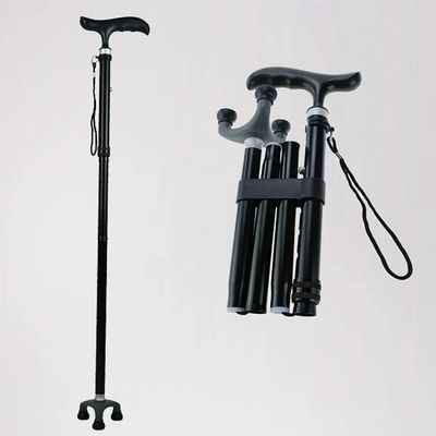 Adjustable Foldable Walking Cane with T-Handle for Men and Women