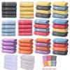 DUnLap Premium Towel Set, 40 x 70, Bathroom & Spa, High Water Absorption, Soft, Non-Fading, 4-Piece Gift Set, Yellow, United States Size view 2