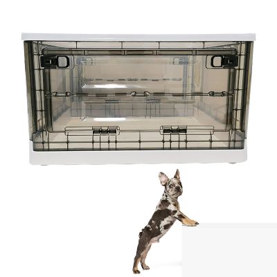 OCAZI Pet Oxygen Box and Nebulizer Enclosure, Foldable Nebulizer Tent for Dogs, Cats, and Small Animals, B-56L