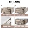 OCAZI Pet Oxygen Box and Nebulizer Enclosure, Foldable Nebulizer Tent for Dogs, Cats, and Small Animals, B-56L view 3