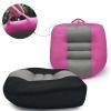 TEMKIN W Portable Car Booster Seat Cushion, Thickened Non-Slip Breathable Mesh Pad (Red) view 3