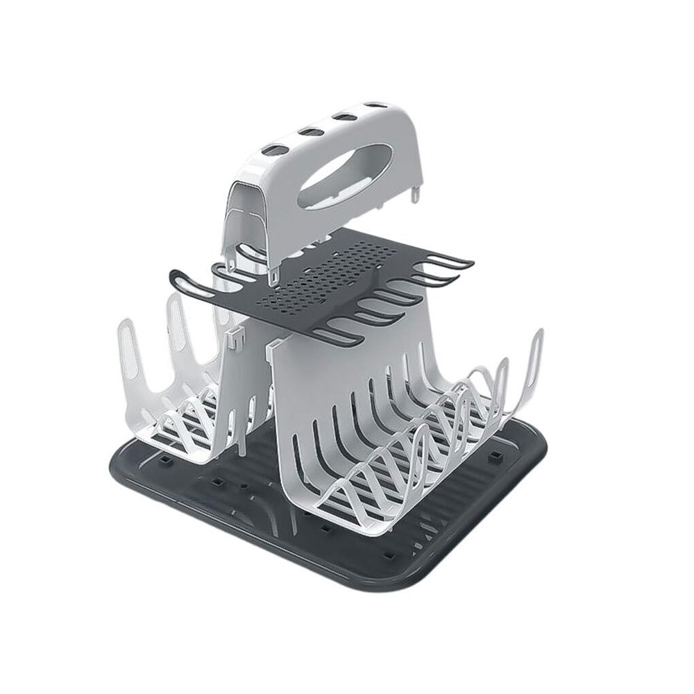 Guangcailun Baby Bottle Drying Rack with Removable Holders and Drip Tray