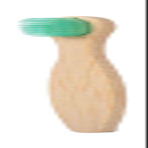 Green Bamboo Toothbrush for Adults and Children