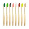 Green Bamboo Toothbrush for Adults and Children view 2