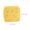 GLEAVI 6-Pack Waterproof Sanitary Pad Storage Bags with Zippers view 2