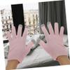 Pink Cotton Gel Moisturizing Gloves, 1 Pair view 2