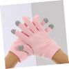 Pink Cotton Gel Moisturizing Gloves, 1 Pair view 3