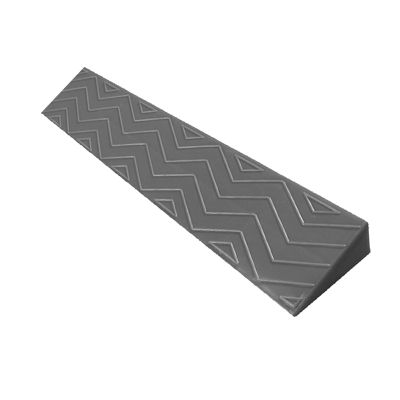 100 cm Non-Slip Wheelchair Threshold Ramp, Gray, 100 x 8 x 2.5 cm