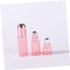 FOMIYES 30-Piece Refillable Roller Bottles for Essential Oils, Rose Gold Ball, Clear Head and Cap view 2